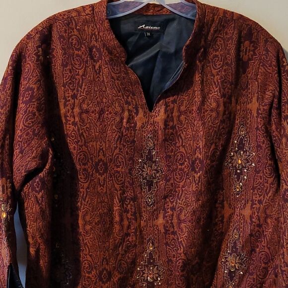 Azieno top 3X NWT - Picture 3 of 6